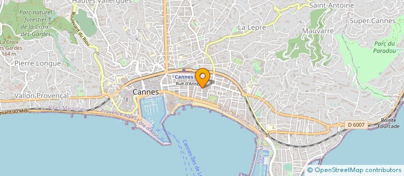 localisation de l'entreprise CHACO à CANNES