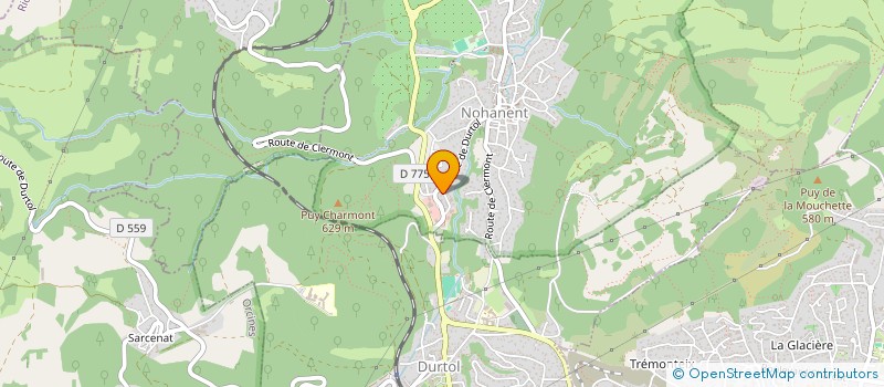 localisation de l'entreprise CHACON ET FILS IMMO  NOHANENT