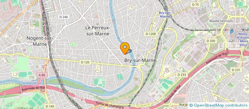 localisation de l'entreprise CHACONO  LE PERREUX-SUR-MARNE