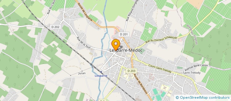 localisation de l'entreprise CHACUN  LESPARRE-MEDOC