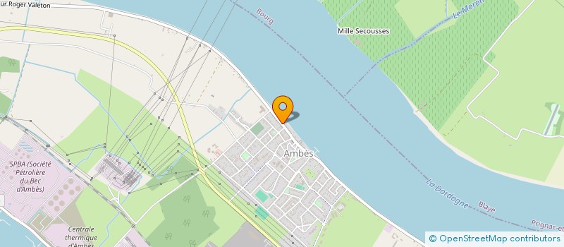 localisation de l'entreprise CHACUN SA MER à AMBES