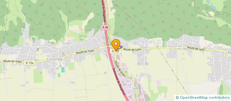 localisation de l'entreprise CHACUN SON VOYAGE à APPRIEU