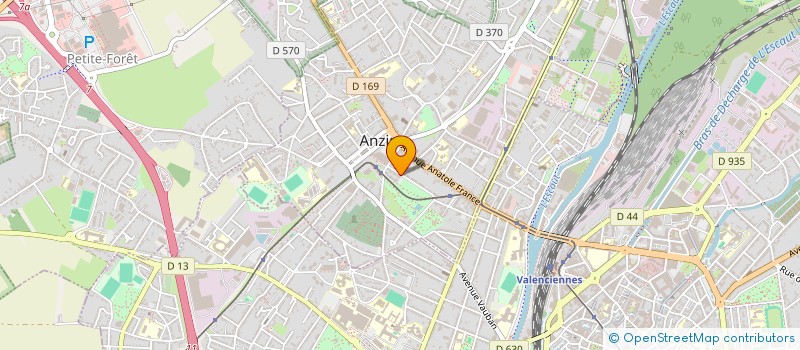 localisation de l'entreprise CHAD'IMMO  ANZIN
