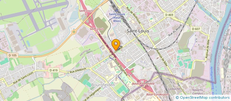 localisation de l'entreprise CHADA THAI SAINT-LOUIS  SAINT-LOUIS