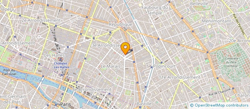 localisation de l'entreprise CHADANA  PARIS