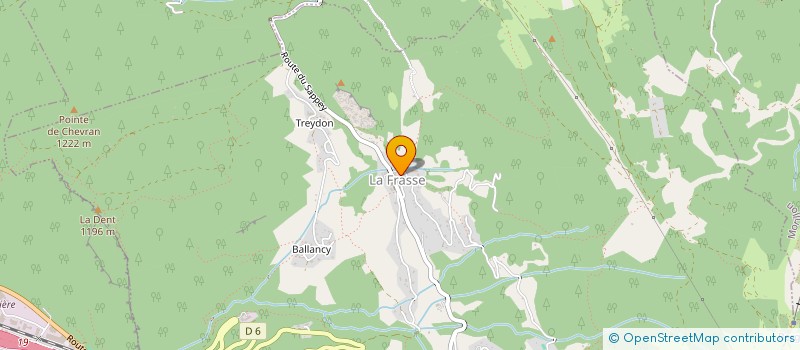 localisation de l'entreprise CHADANBA  ARACHES-LA-FRASSE