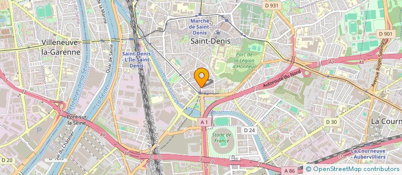 localisation de l'entreprise CHADDAI  SAINT-DENIS