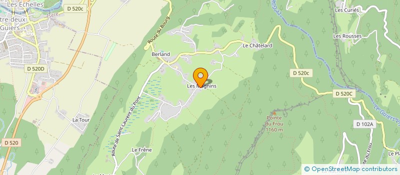 localisation de l'entreprise CHADEBAUD INVESTISSEMENT  SAINT-CHRISTOPHE-SUR-GUIERS