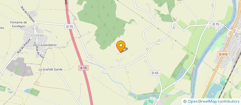 localisation de l'entreprise CHADEFAUX CARPENTIER  ANTRAN