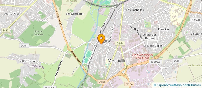localisation de l'entreprise CHADEK PRODUCTIONS à VERNOUILLET