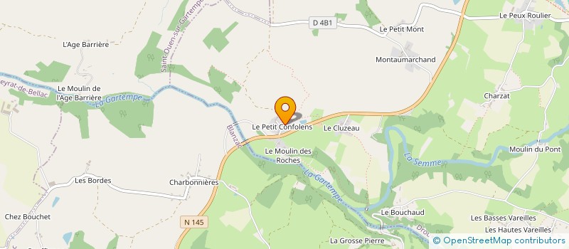 localisation de l'entreprise CHADENAUD MARC à DROUX