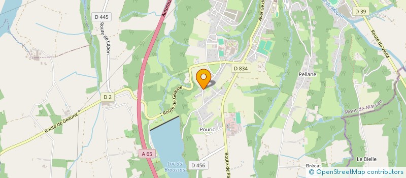 localisation de l'entreprise CHADEROMS  AIRE-SUR-L'ADOUR