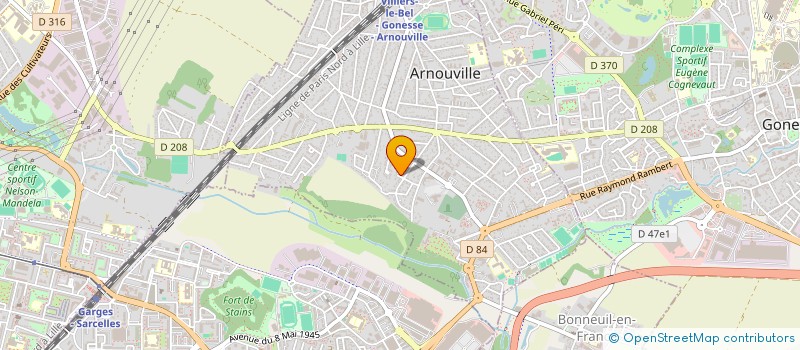 localisation de l'entreprise CHADHAR RENOV  LE BOURGET