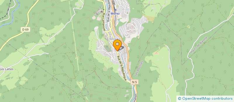 localisation de l'entreprise CHADICARPY  HAUTS DE BIENNE