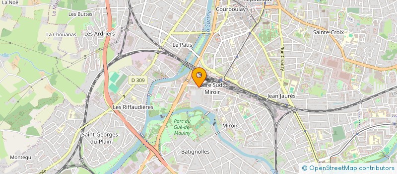 localisation de l'entreprise CHADLI BENHAMMOUCHE  LE MANS