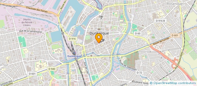 localisation de l'entreprise CHADO à DUNKERQUE