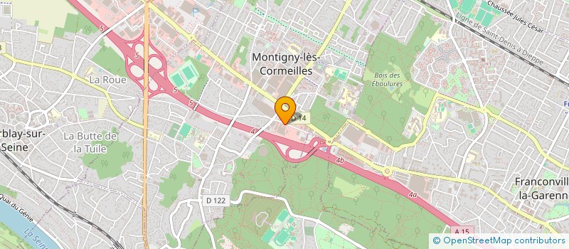 localisation de l'entreprise CHADORANE à MONTIGNY-LES-CORMEILLES
