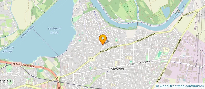 localisation de l'entreprise CHADY  MEYZIEU