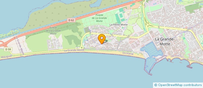 localisation de l'entreprise CHAEHNOU  LA GRANDE-MOTTE