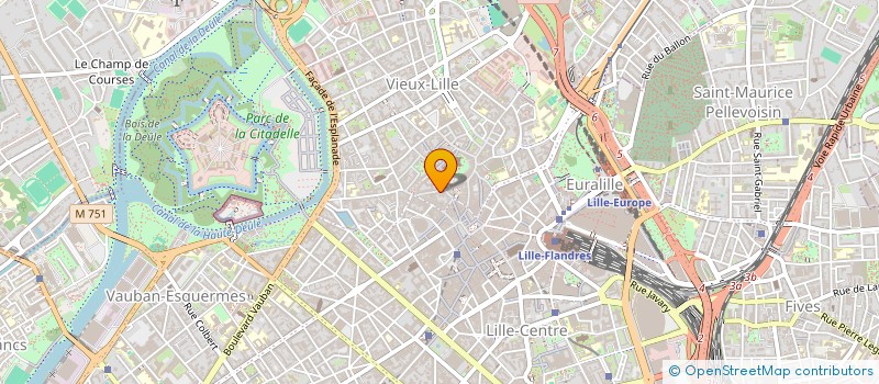 localisation de l'entreprise CHAEM à LILLE
