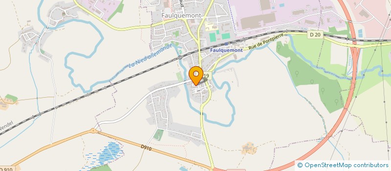 localisation de l'entreprise CHAF  ARRAINCOURT