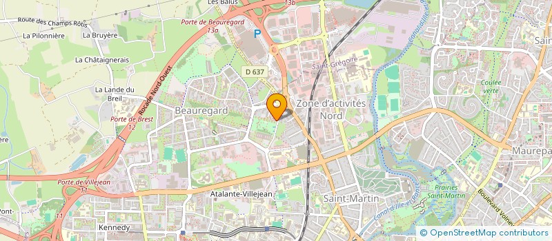 localisation de l'entreprise CHAFA TECHNOLOGY à RENNES