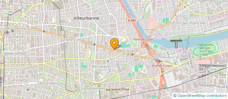 localisation de l'entreprise CHAFAA RABAH à VILLEURBANNE