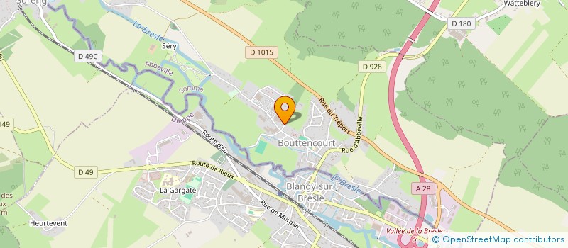 localisation de l'entreprise CHAFAHI  BOUTTENCOURT