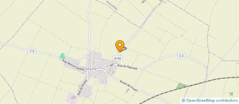 localisation de l'entreprise CHAFFAUD SOLEIL  MAILLE