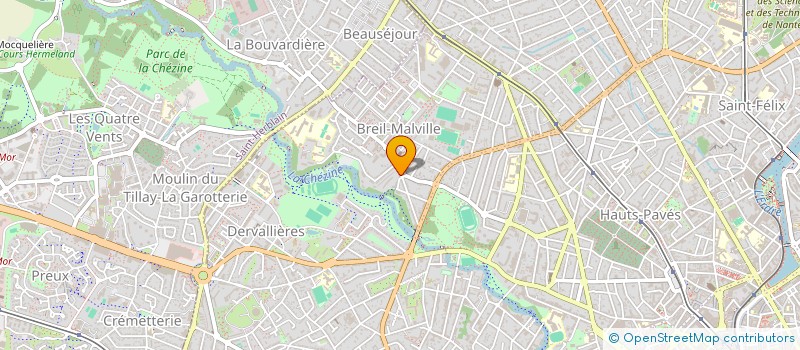 localisation de l'entreprise CHAFFLE, ART ET BAGARRE à NANTES