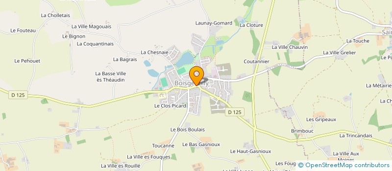 localisation de l'entreprise CHAFRI  BOISGERVILLY