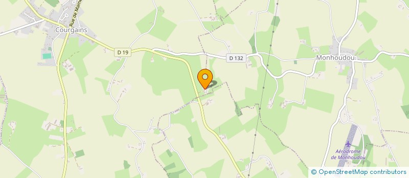 localisation de l'entreprise CHAFS  COURGAINS