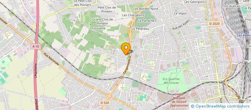 localisation de l'entreprise CHAFYFY  SAINT-JEAN-DE-LA-RUELLE