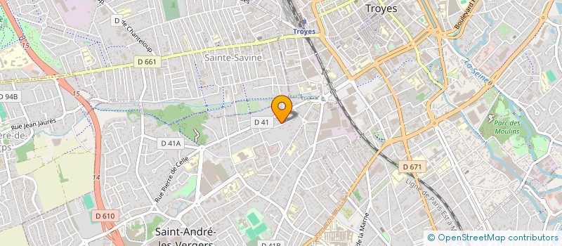 localisation de l'entreprise CHAGA à SAINT-JULIEN-LES-VILLAS