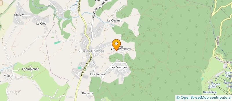 localisation de l'entreprise CHAGA  COLLONGES-AU-MONT-D'OR