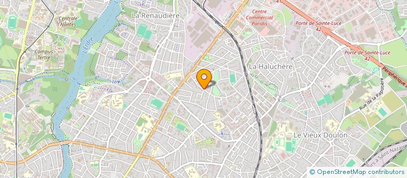 localisation de l'entreprise CHAGA  NANTES