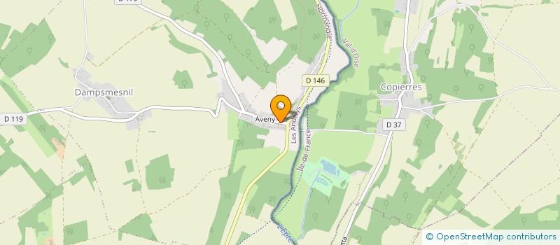 localisation de l'entreprise CHAGAL  VEXIN-SUR-EPTE