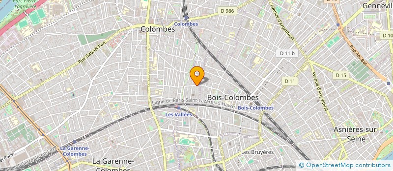 localisation de l'entreprise CHAGDISY à COLOMBES