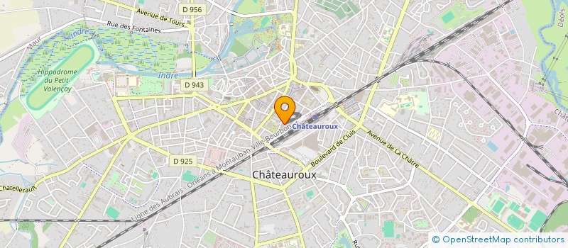 localisation de l'entreprise CHAGENAL à CHATEAUROUX