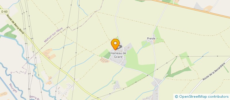 localisation de l'entreprise CHAGNE  BERRY-BOUY