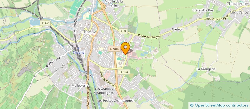 localisation de l'entreprise CHAGNY RUN'R à CHAGNY