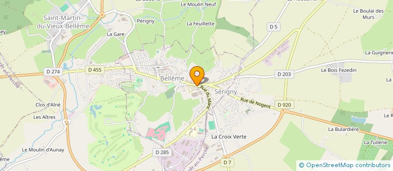 localisation de l'entreprise CHAGOULI à IGE