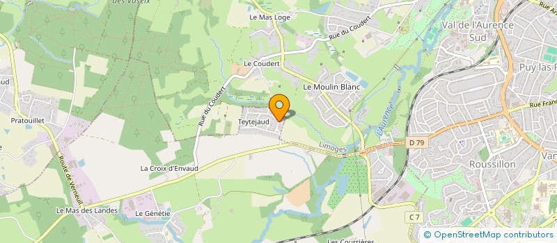localisation de l'entreprise CHAGOUM à ISLE