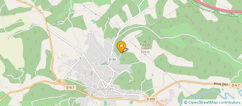 localisation de l'entreprise CHAGPORI FRANCE  TOURVES