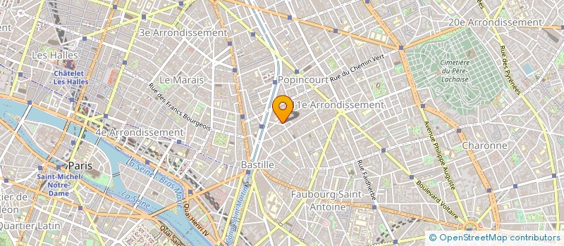 localisation de l'entreprise CHAGRAINS TRADING à PARIS