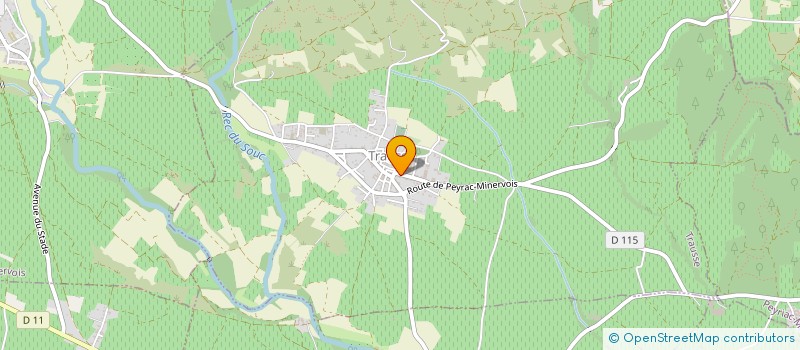 localisation de l'entreprise CHAGUI  TRAUSSE