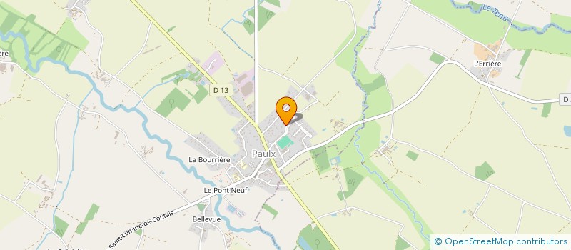 localisation de l'entreprise CHAGUI3D  PAULX