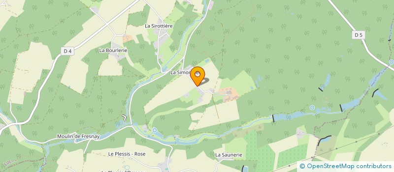 localisation de l'entreprise CHAGUIMAX  NOUZILLY