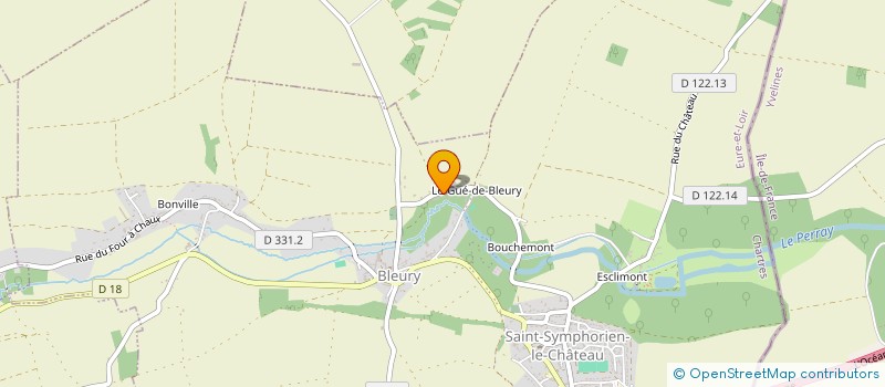 localisation de l'entreprise CHAGUISA à AUNEAU-BLEURY-SAINT-SYMPHORIEN