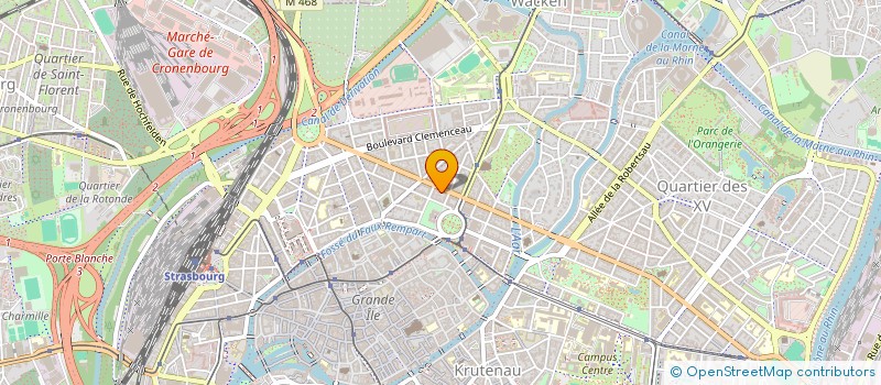 localisation de l'entreprise CHAHIAT SARL à STRASBOURG